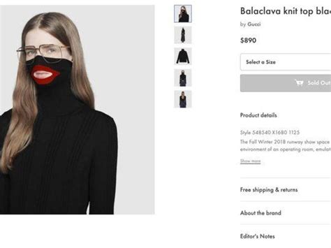 when did gucci release balckface sweater|Gucci sweater discontinued.